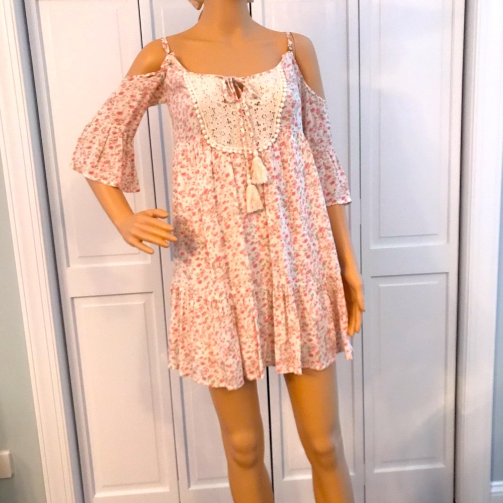 Cold shoulder dress